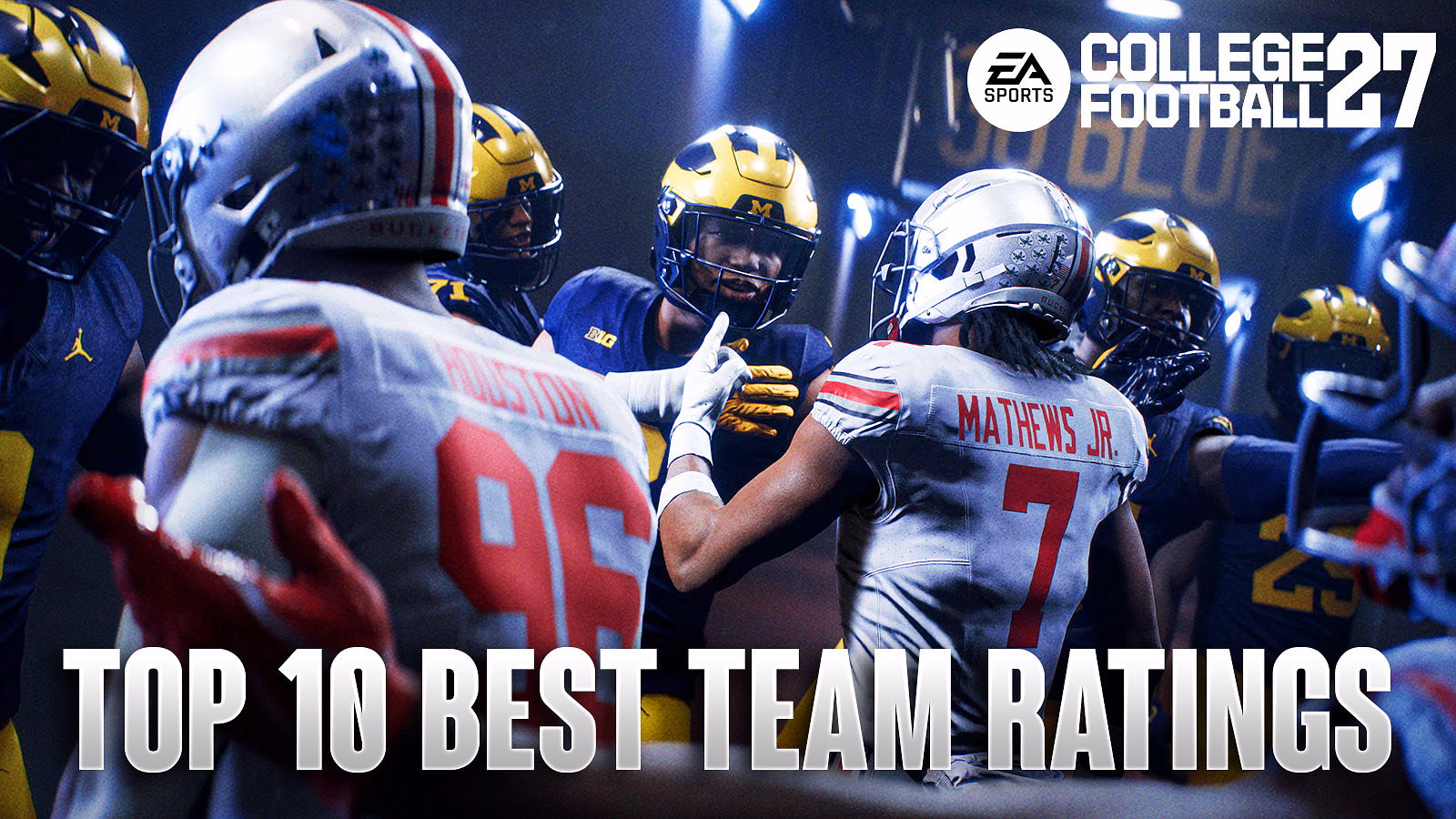 College Football 27 Top 10 Team Ratings At Launch