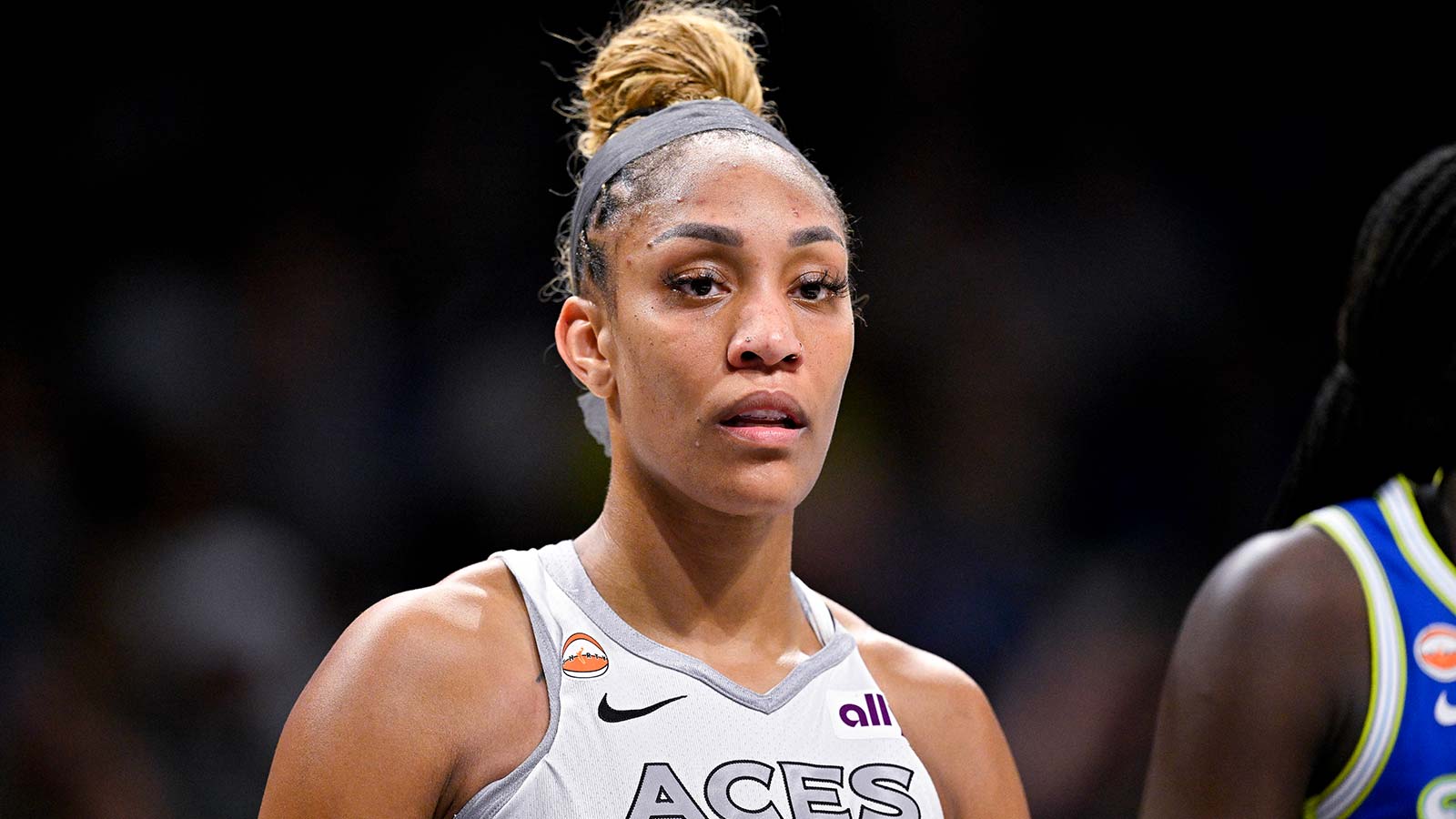 Aces’ A’ja Wilson sets record straight on interaction with Allisha Gray