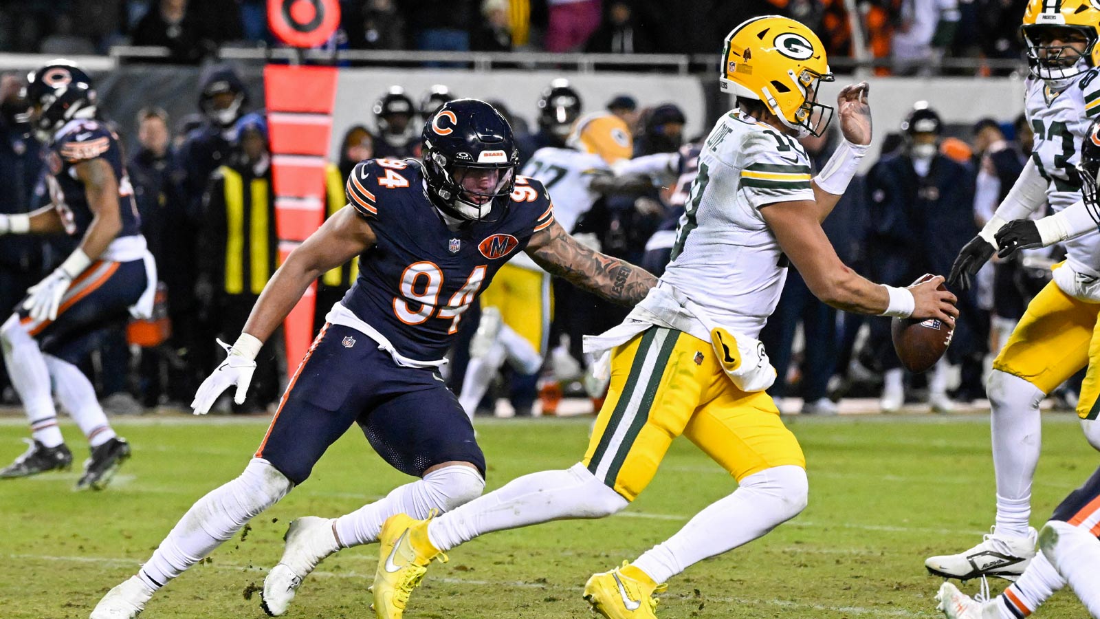 Bears already weak pass rush takes a hit with Austin Booker injury update