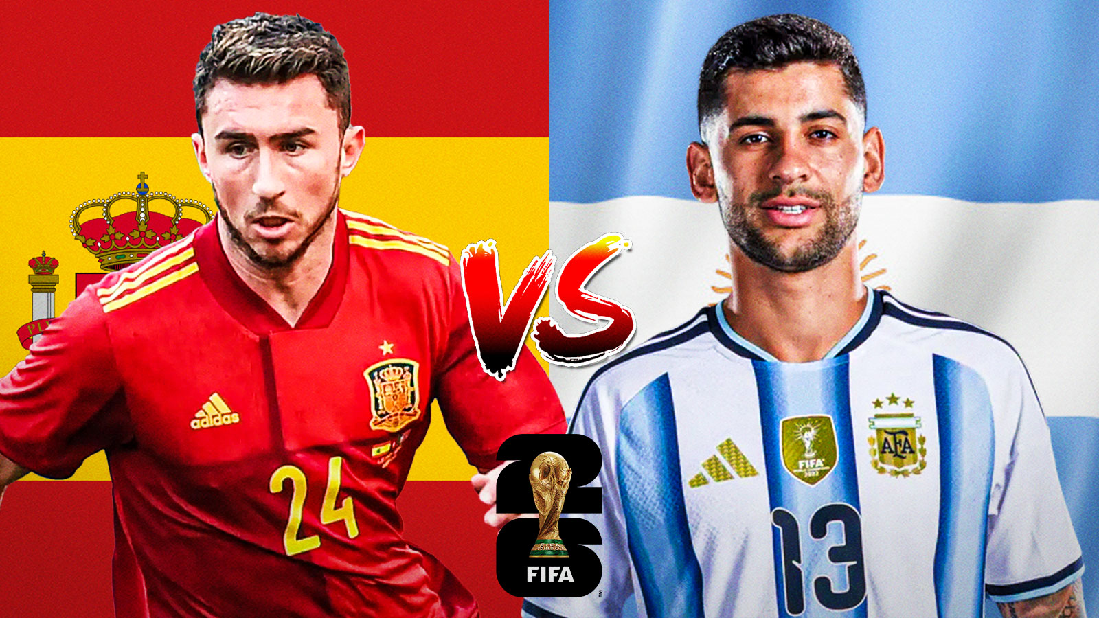 Aymeric Laporte vs. Cristian Romero: Which defense is better in Spain-Argentina World Cup Final?