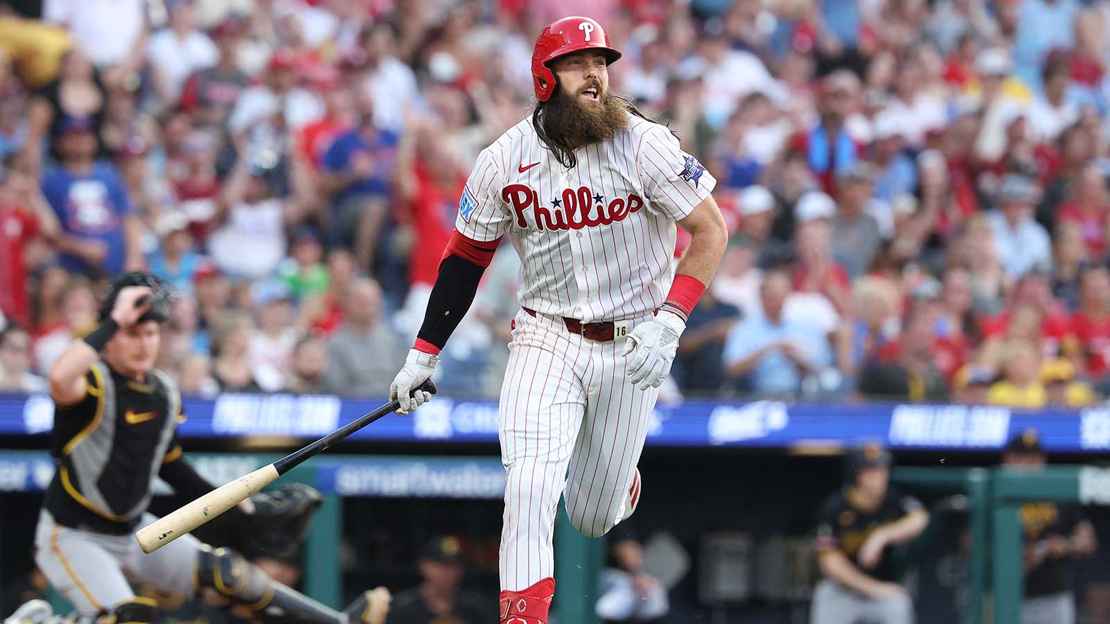 Phillies' Brandon Marsh gets update after injury scare vs. Astros