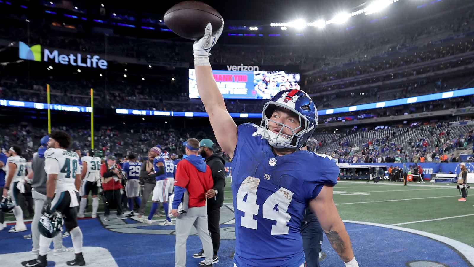 Giants’ Cam Skattebo breaks silence on Fanatics Fest backflip controversy