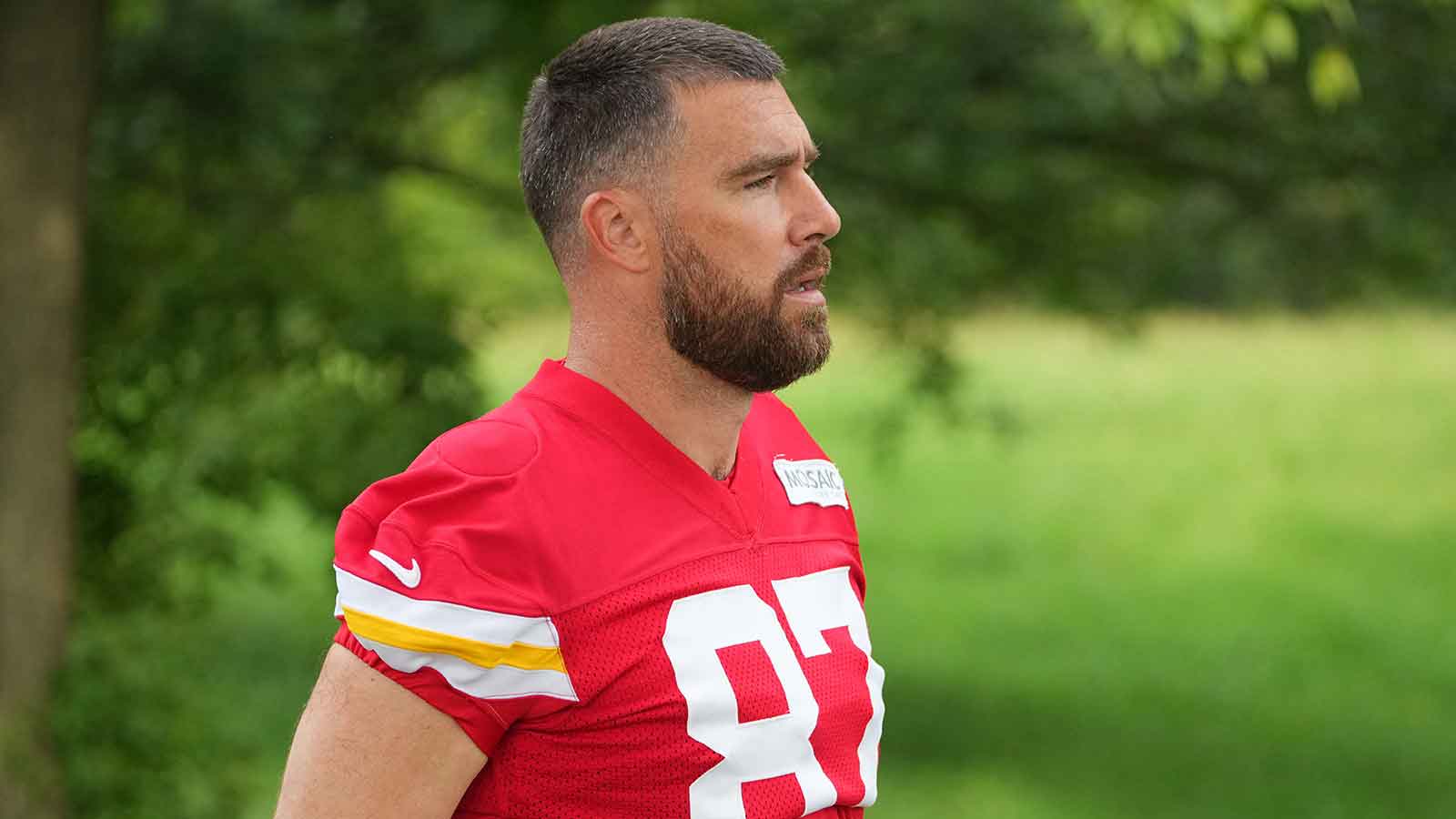 Andy Reid hilariously reveals the Taylor Swift way Travis Kelce stayed in shape