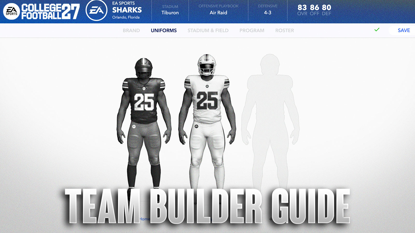 College Football 27 Team Builder Guide – How to import to Dynasty