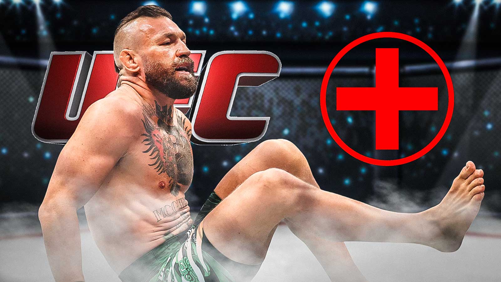 UFC star Conor McGregor theorizes reason behind ACL injury