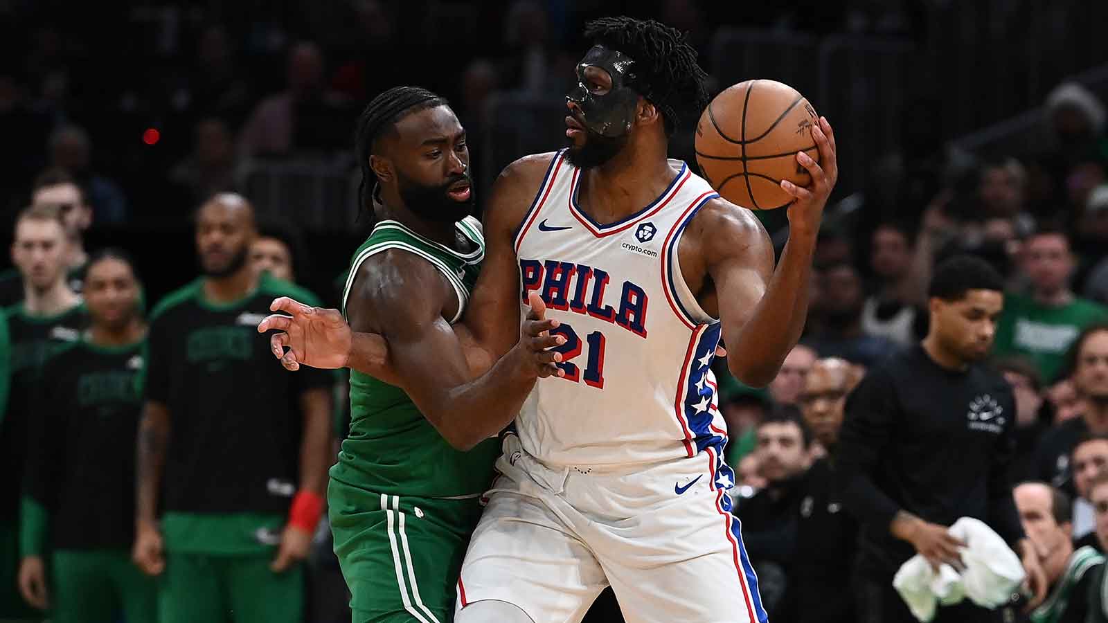 76ers news: Viral clip of Jaylen Brown calling out Joel Embiid's