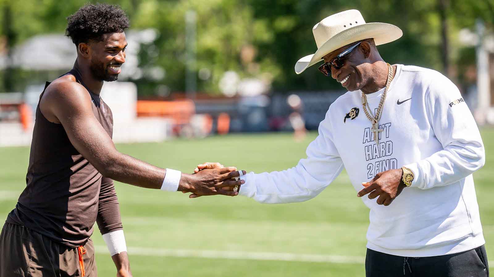 Deion Sanders still Shedeur’s biggest supporter at training camp Deion Sanders still Shedeur’s biggest supporter at training camp