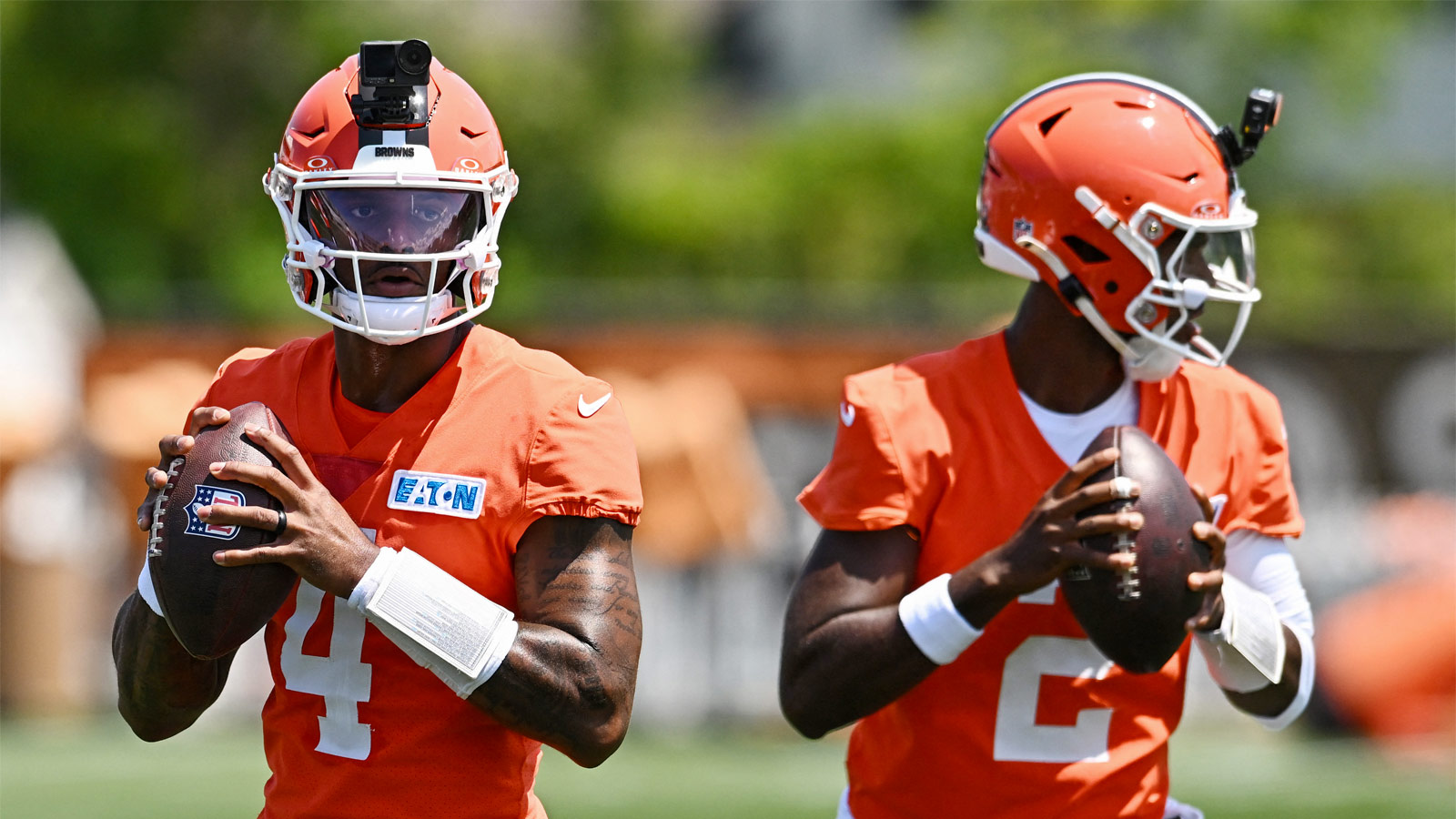 Browns GM Andrew Berry’s take on Deshaun Watson vs. Shedeur Sanders must be seen to be believed