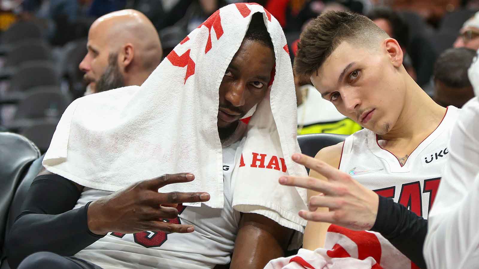 NBA insider may have dropped hint about Tyler Herro-Bam Adebayo video