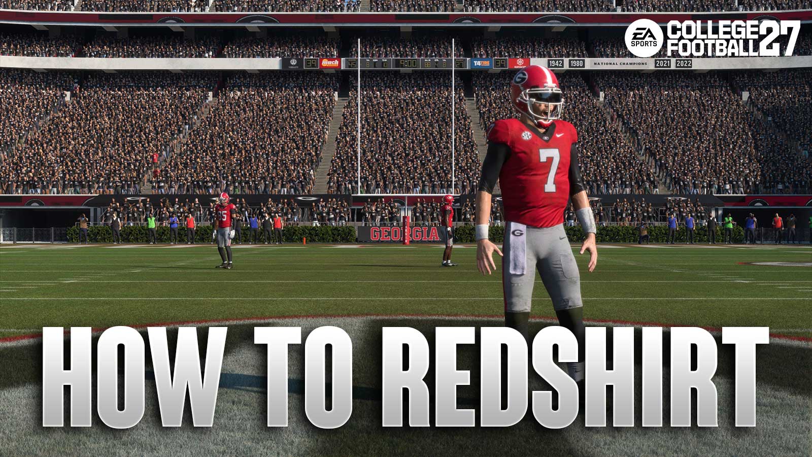 How to Redshirt in College Football 27 Dynasty & Road To Glory