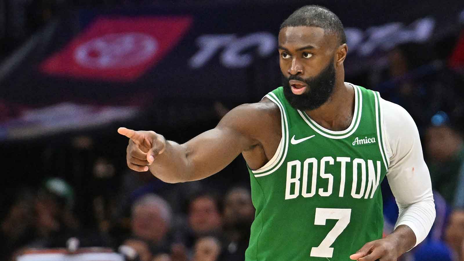 Jaylen Brown Delivers Message To Fans At Boston Community Event