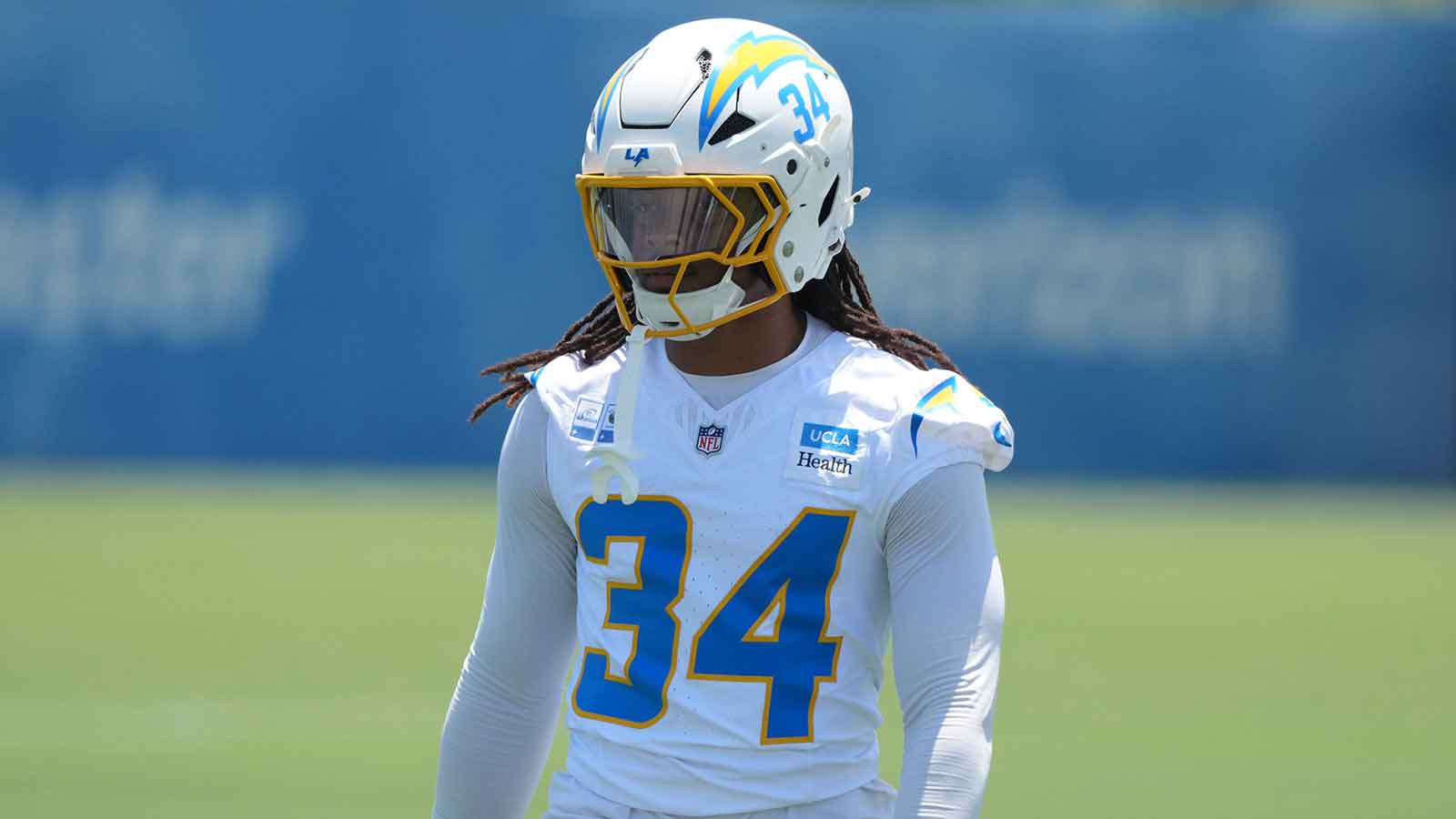 Chargers’ Keaton Mitchell flashes during training camp, but not at RB