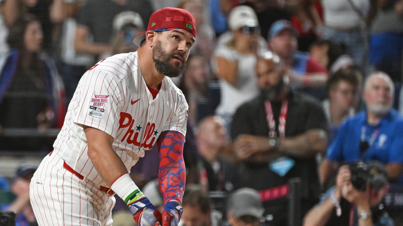 Phillies’ Bryce Harper admits he thought Home Run Derby was over after Kyle Schwarber’s big final round