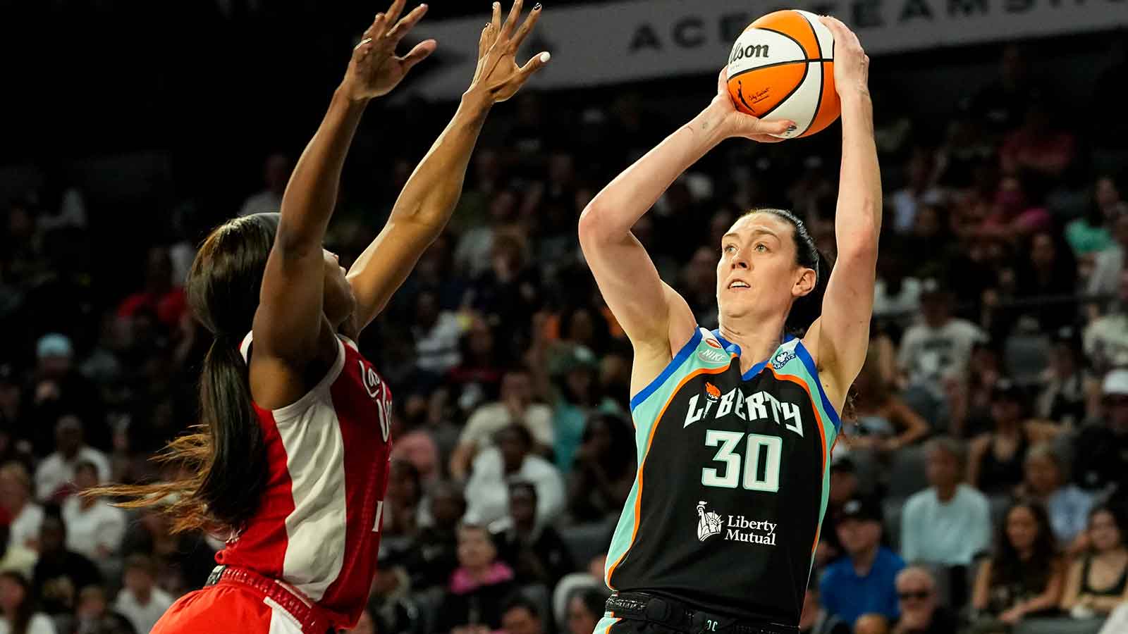 Liberty’s Breanna Stewart sounds off on costly blown call late in Aces loss