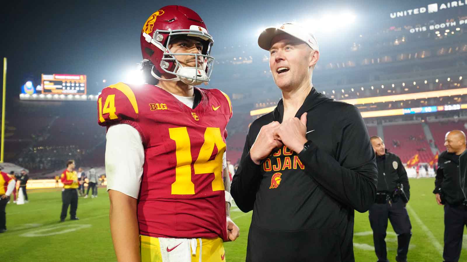 Lincoln Riley-Jayden Maiava duo lands USC football in analyst’s top 5 offenses