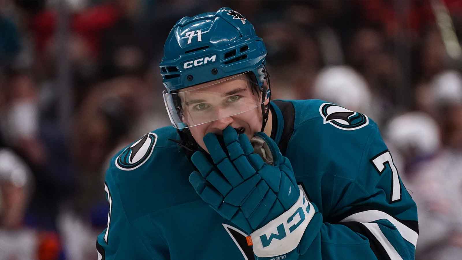 Sharks superstar Macklin Celebrini drops update on contract extension after NHL 27 cover