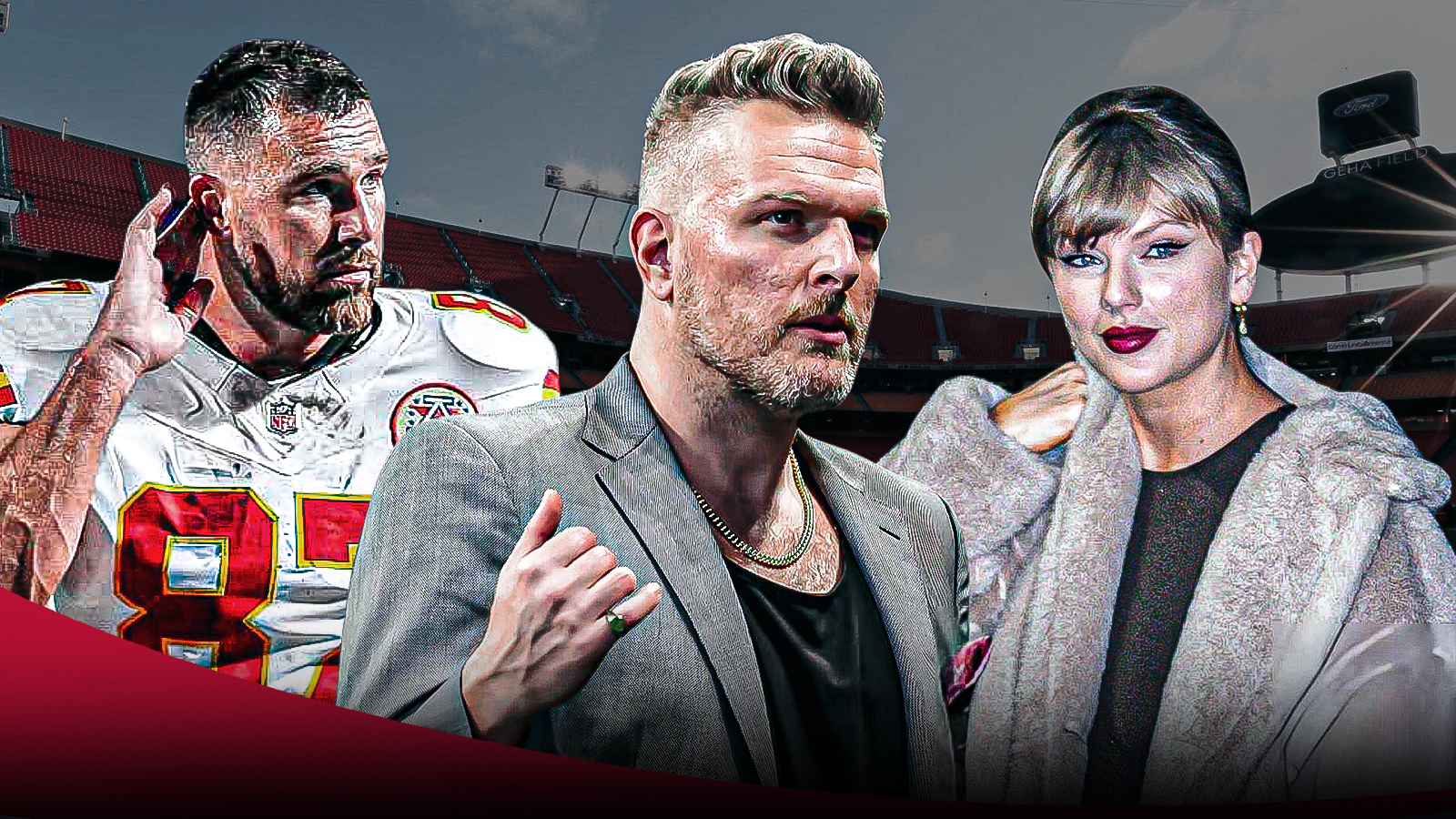 Pat McAfee shuts down negative rumors about Taylor Swift, Travis Kelce’s ‘spectacular’ wedding