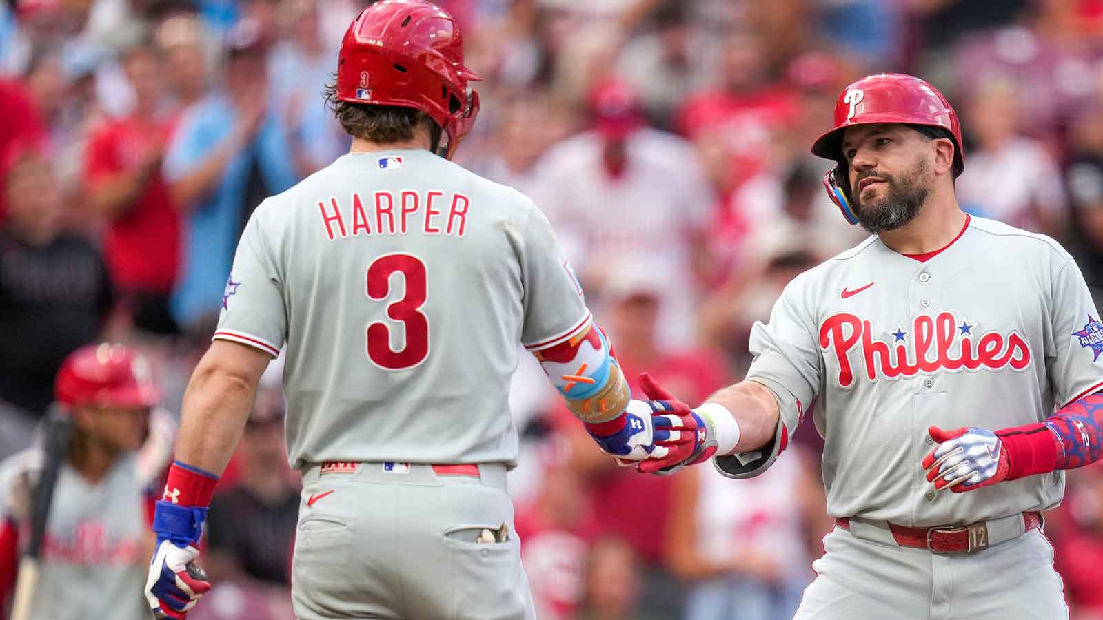 Phillies' Bryce Harper and Kyle Schwarber
