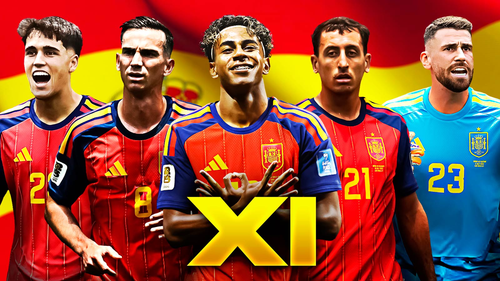 Predicting Spain starting 11 for World Cup Final vs. Argentina