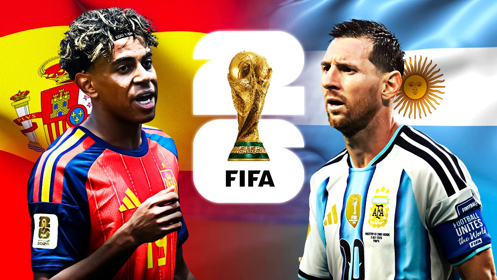 Spain vs Argentina: World Cup 2026 Final live game updates