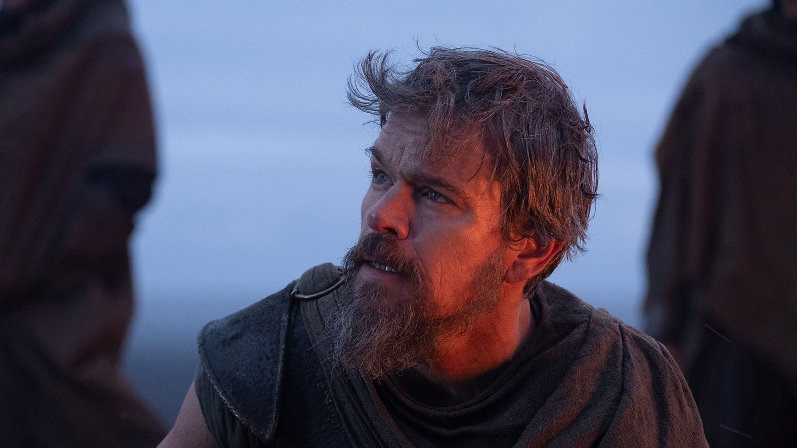 Matt Damon as Odysseus in The Odyssey.