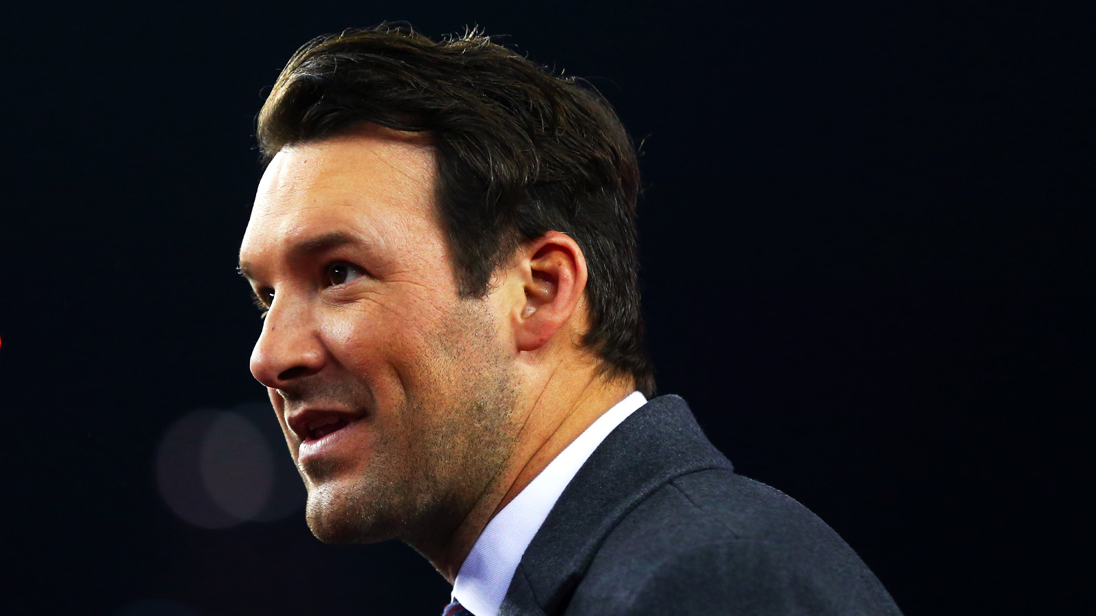 Former Dallas Cowboys quarterback and current CBS Sports NFL analyst Tony Romo.