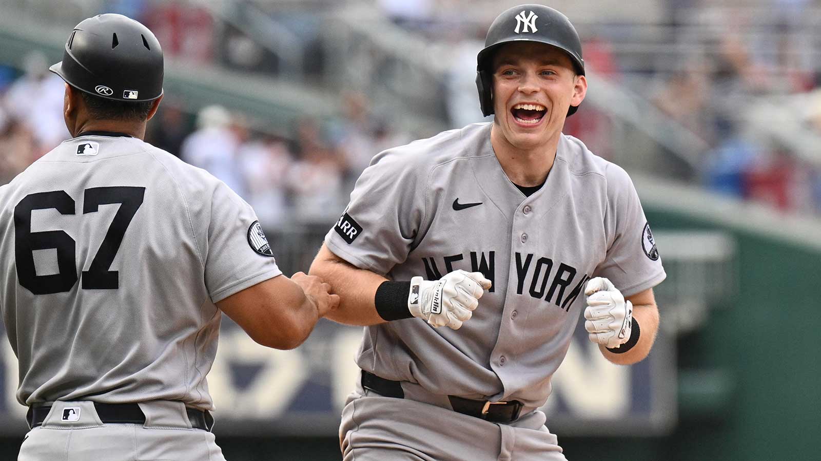 Yankees’ Ben Rice goes full Ben Franklin to celebrate USA 250 at All-Star Game