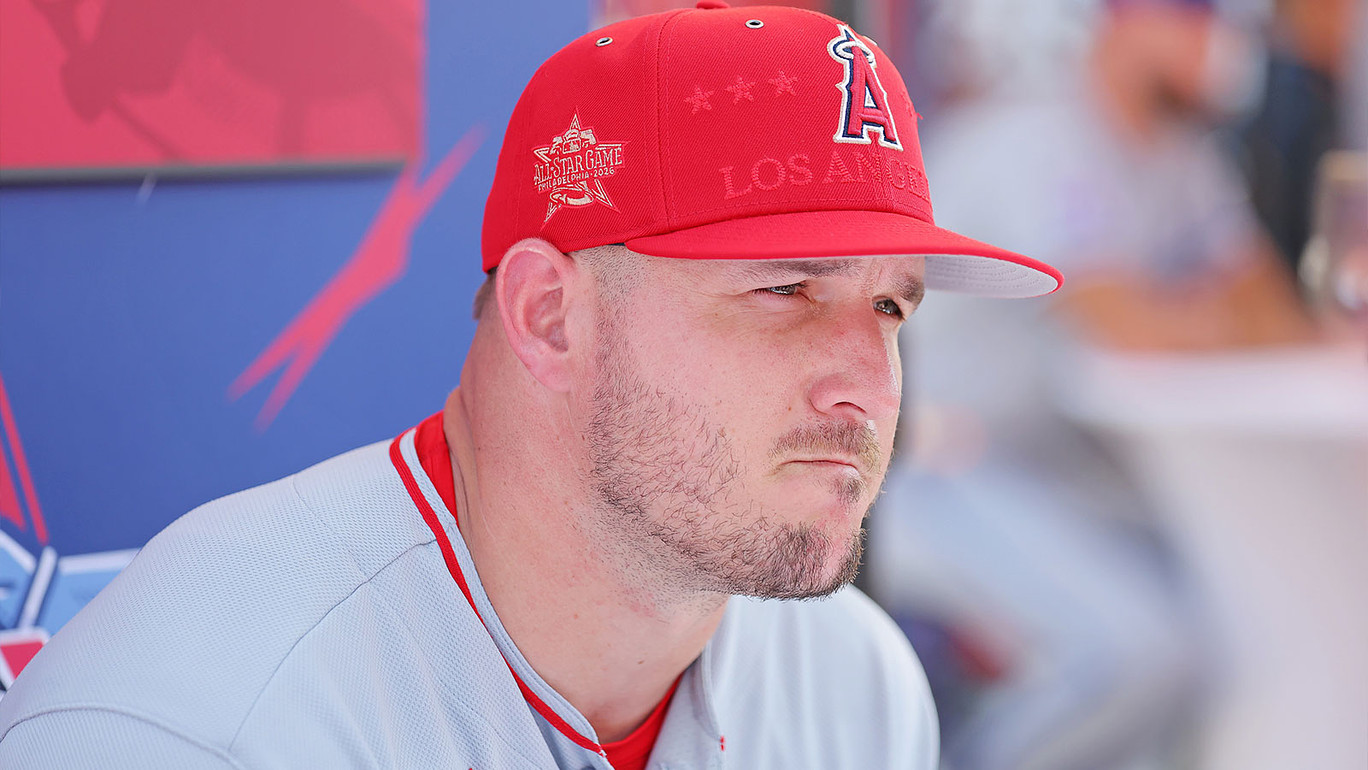 Angels’ Mike Trout reminds media of no-trade clause when asked about potential LA departure