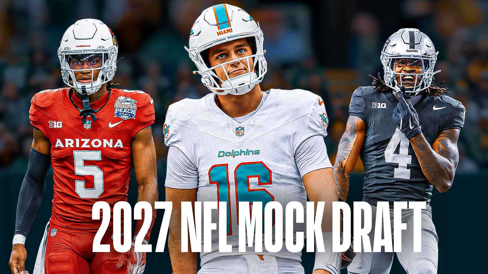 2027 NFL Mock Draft ahead of Week 0 of the new college football season