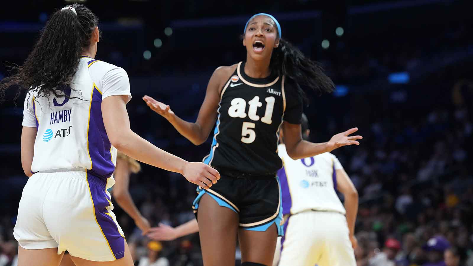 Sparks’ Cameron Brink rejects Angel Reese twice, but did she foul?