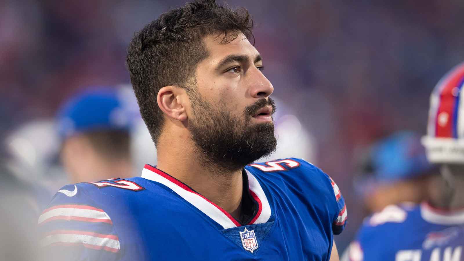AJ Epenesa takes dig at Browns after ‘weird’ free agency fail AJ Epenesa takes dig at Browns after ‘weird’ free agency fail