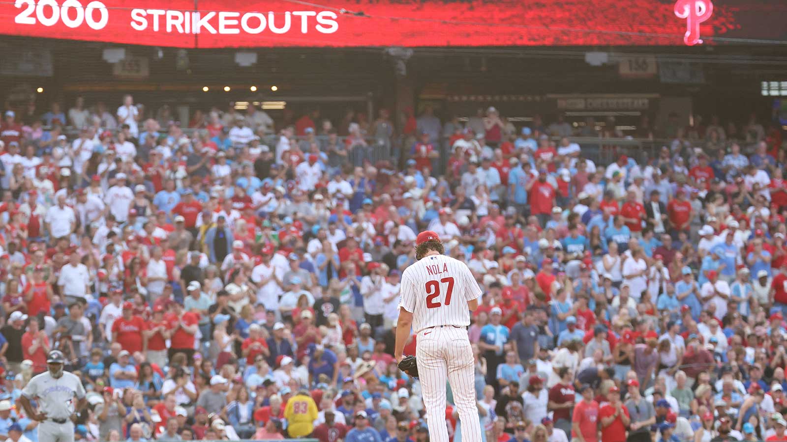 Phillies’ Aaron Nola joins elusive club with 2,000th career strikeout