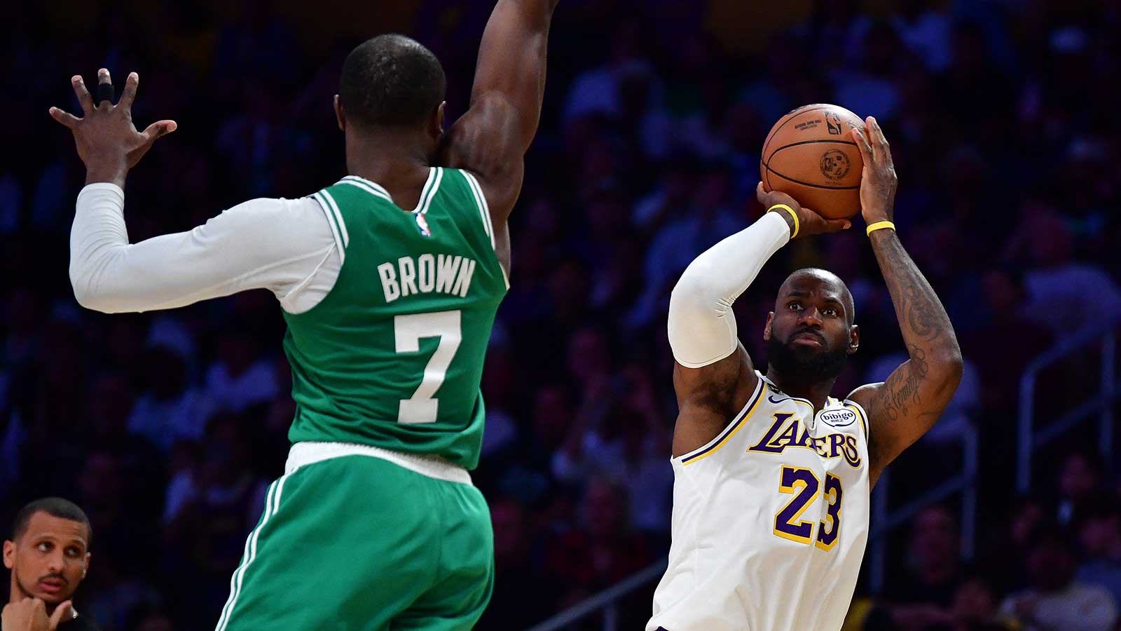 76ers legend Allen Iverson drops cold message after LeBron James, Jaylen Brown additions