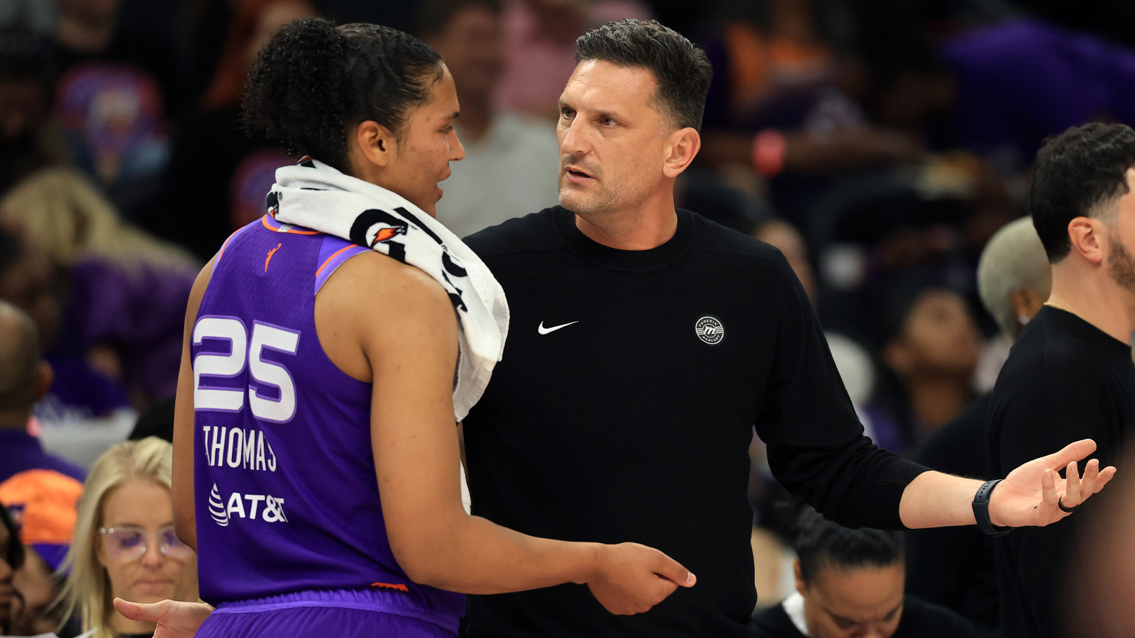 Alyssa Thomas, Nate Tibbetts try to find silver lining after Mercury eliminated from playoffs