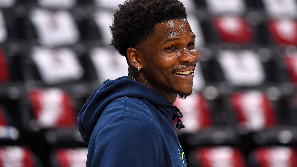 Anthony Edwards reveals ‘crazy’ way he backs up teammates