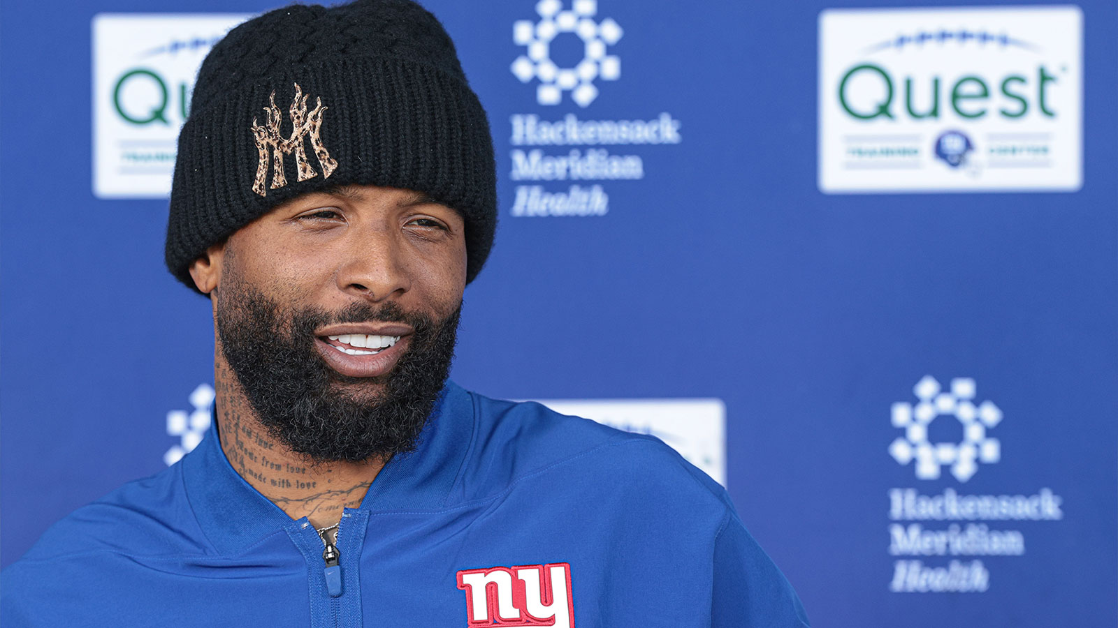 Giants' Odell Beckham Jr. dedicates MetLife Stadium return to the fans