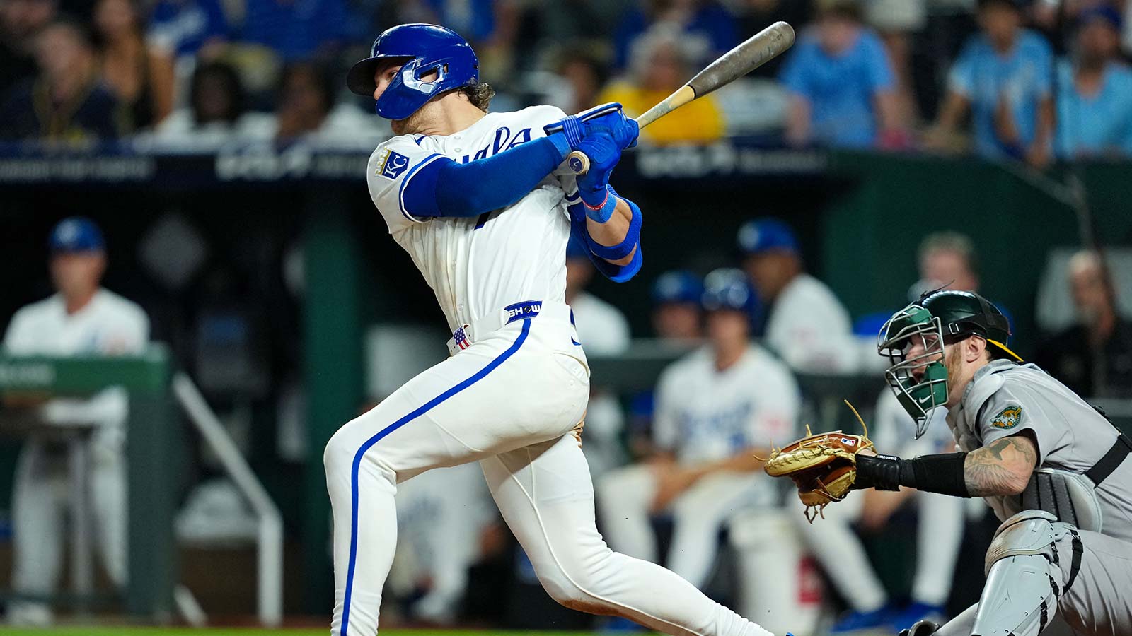 Royals’ Bobby Witt Jr. walks off the Athletics with clutch RBI