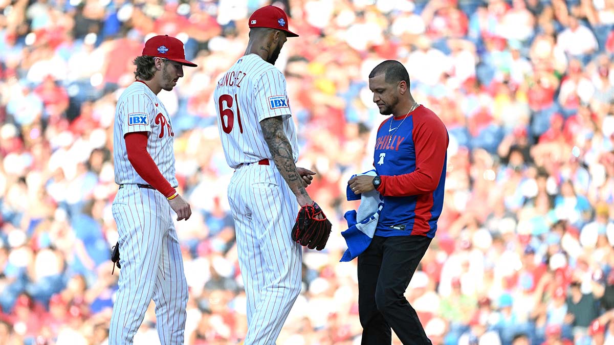 Broken sunglasses save Phillies’ trainer from foul ball black eye