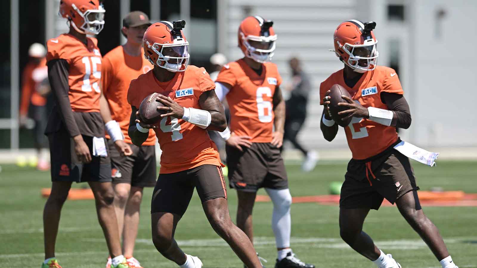 Browns’ Deshaun Watson seemingly takes step forward in QB battle