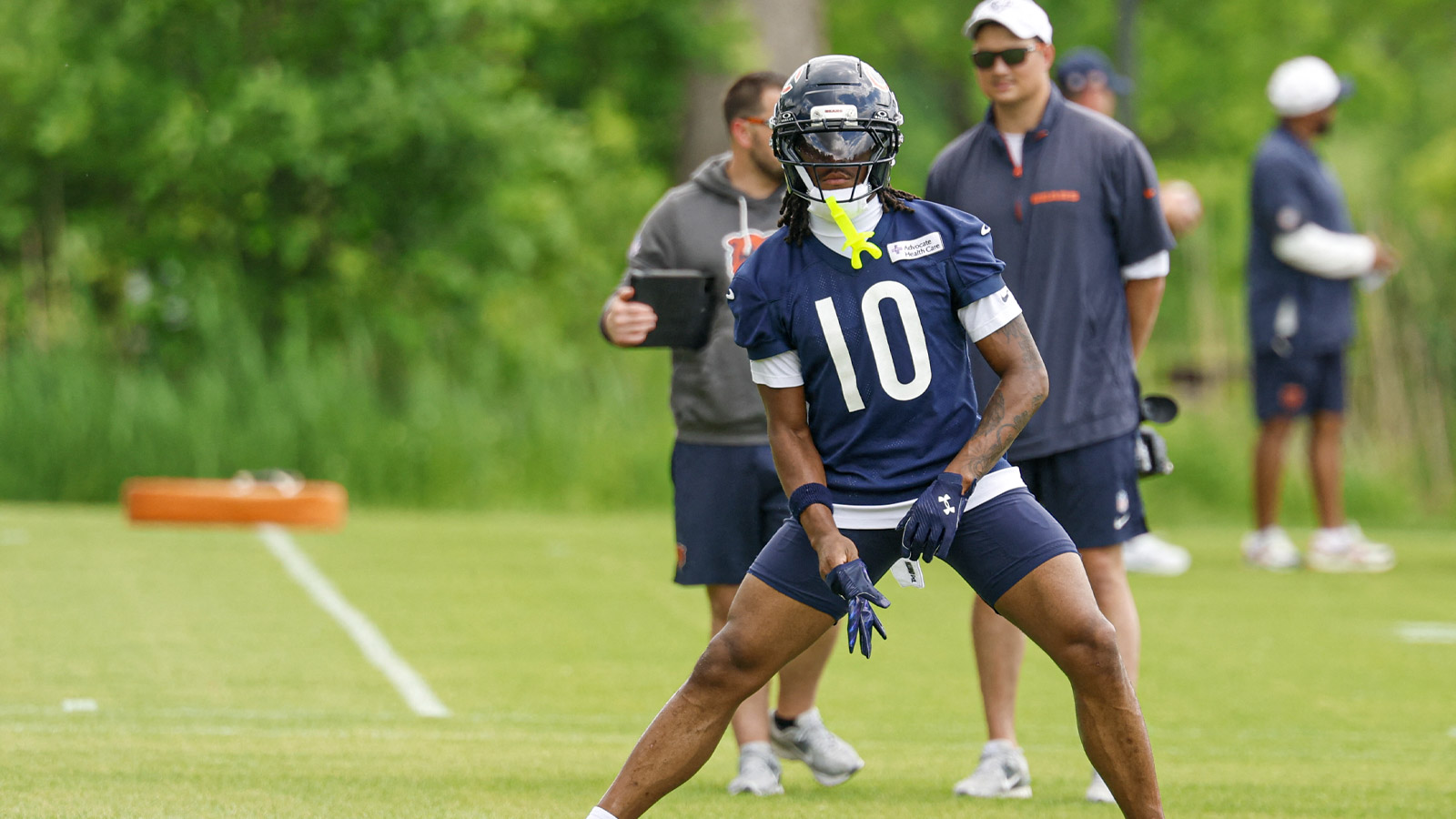 Bears’ injury bug gets worse with Luther Burden III groin issue
