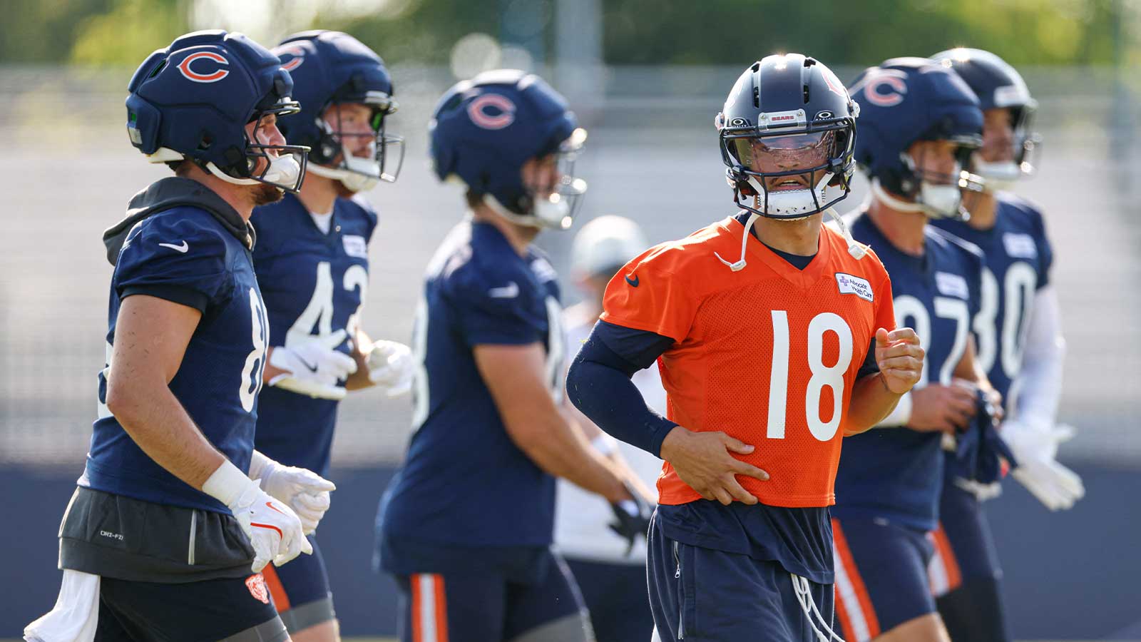 Bears offense falters at training camp, but there’s a silver lining