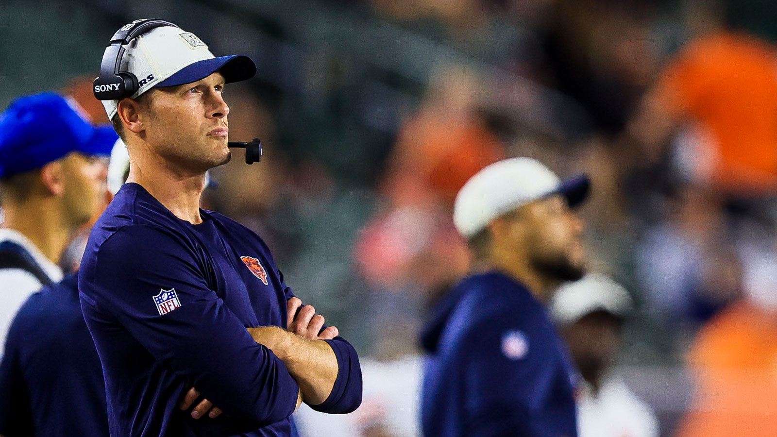 Bears’ Ben Johnson sounds like a coach who doesn’t love any of his LT options, and that’s concerning