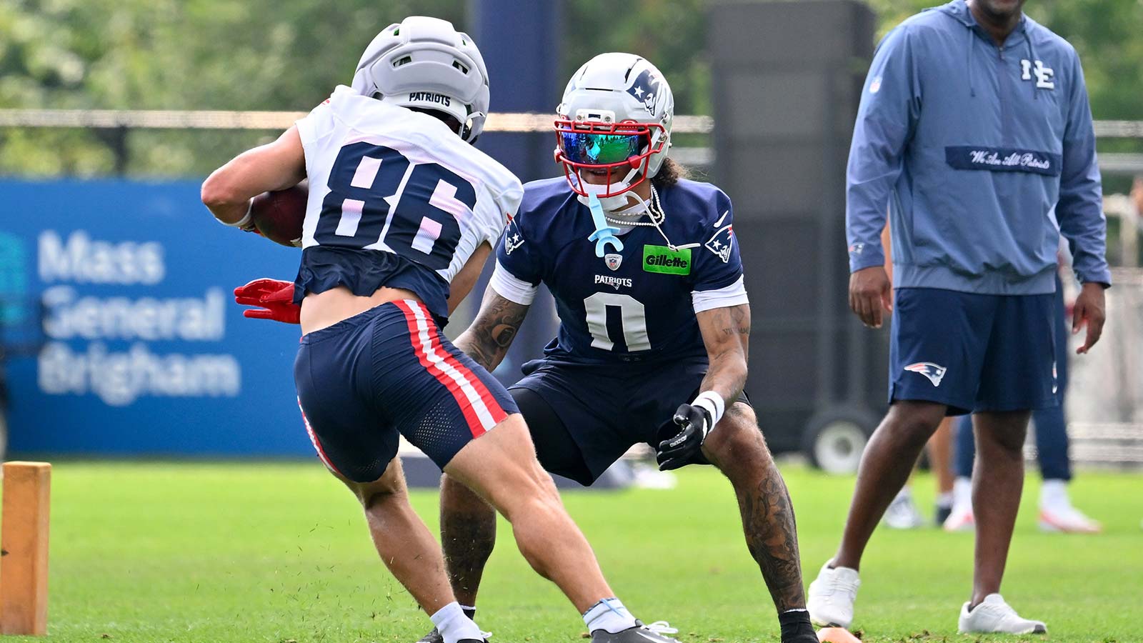 Christian Gonzalez, Patriots ‘not close’ to new contract entering preseason Week 2