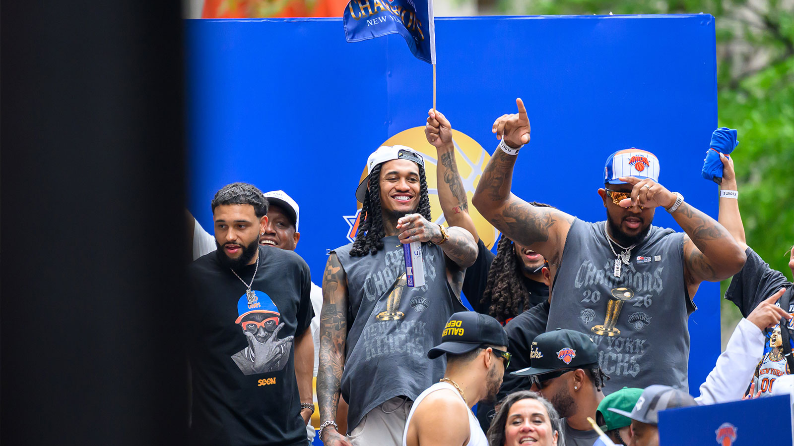 Jordan Clarkson drops mic on Knicks title repeat in return to hometown of San Antonio