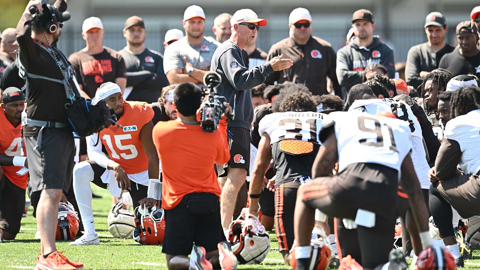 Cleveland makes flurry of roster moves amid training camp Cleveland makes flurry of roster moves amid training camp