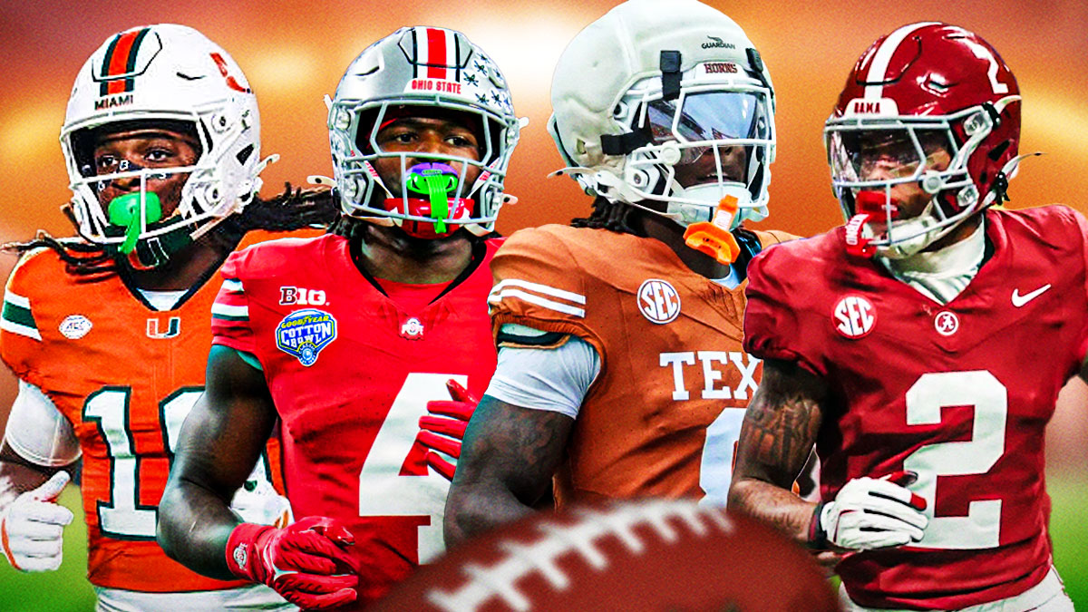 College fantasy football: Top 10 wide receivers in 2026