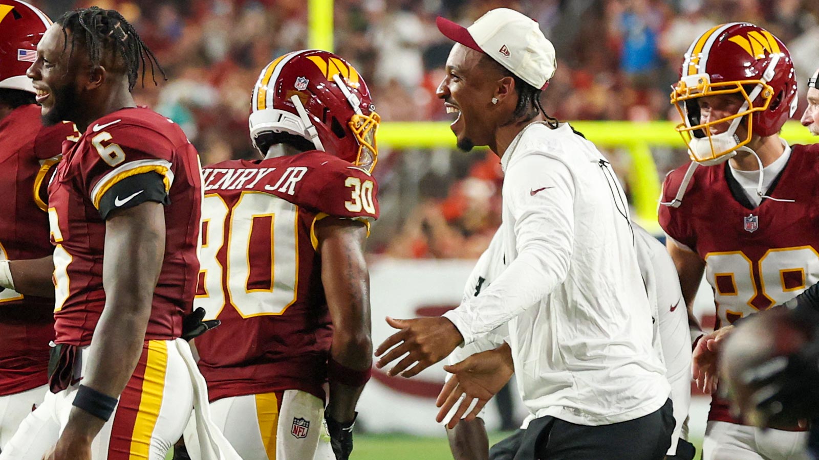 Commanders stars Jayden Daniels, Terry McLaurin, Stefon Diggs will play vs. Lions