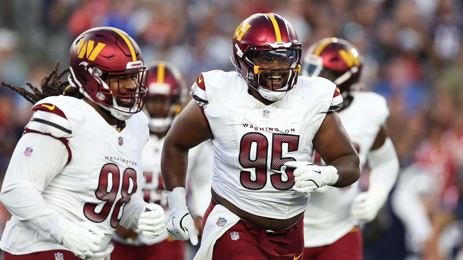 Commanders’ Johnny Newton to miss ‘significant time’ after surgery on torn pectoral