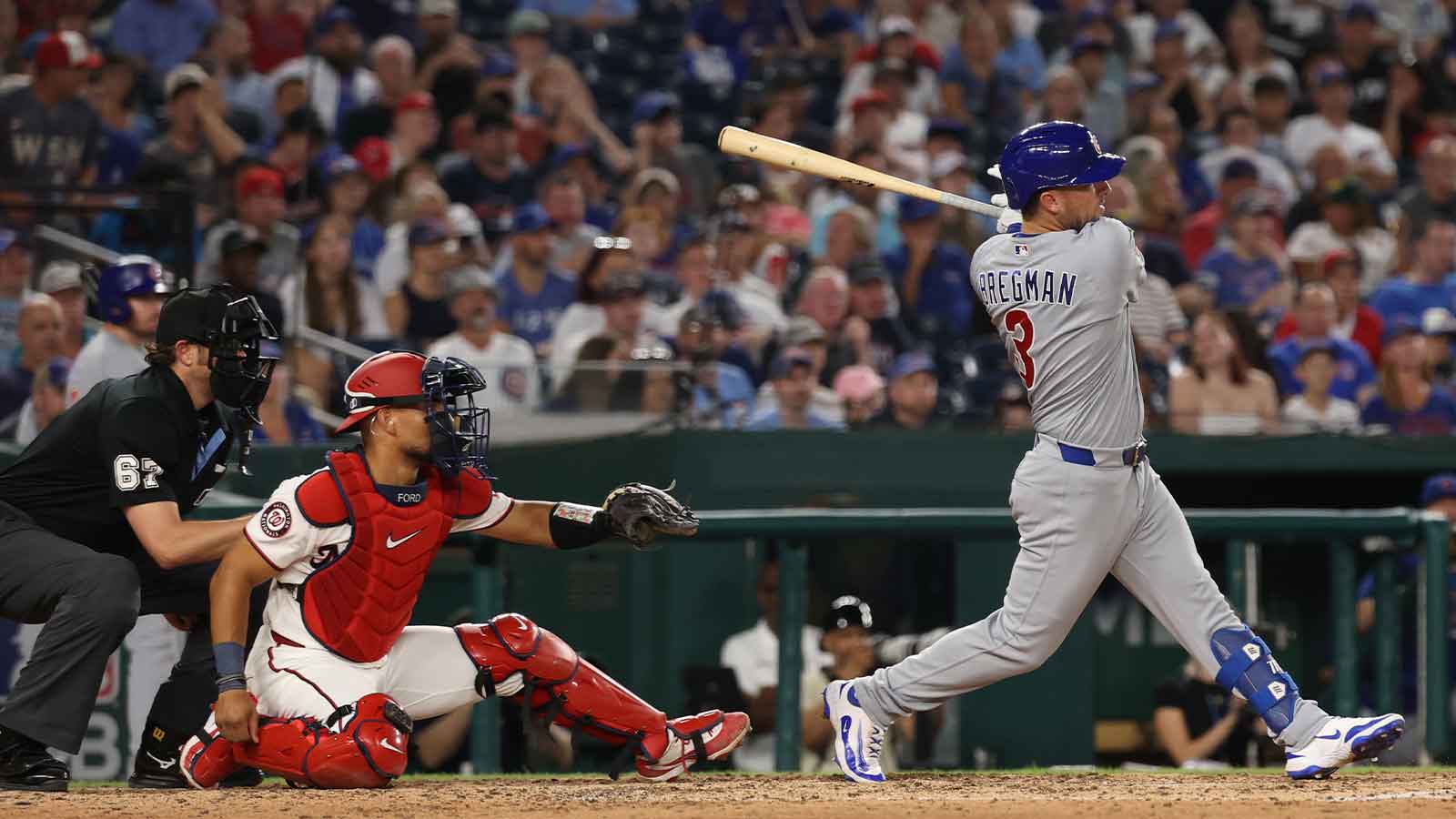Cubs’ Alex Bregman can’t stop hitting home runs vs. Nationals