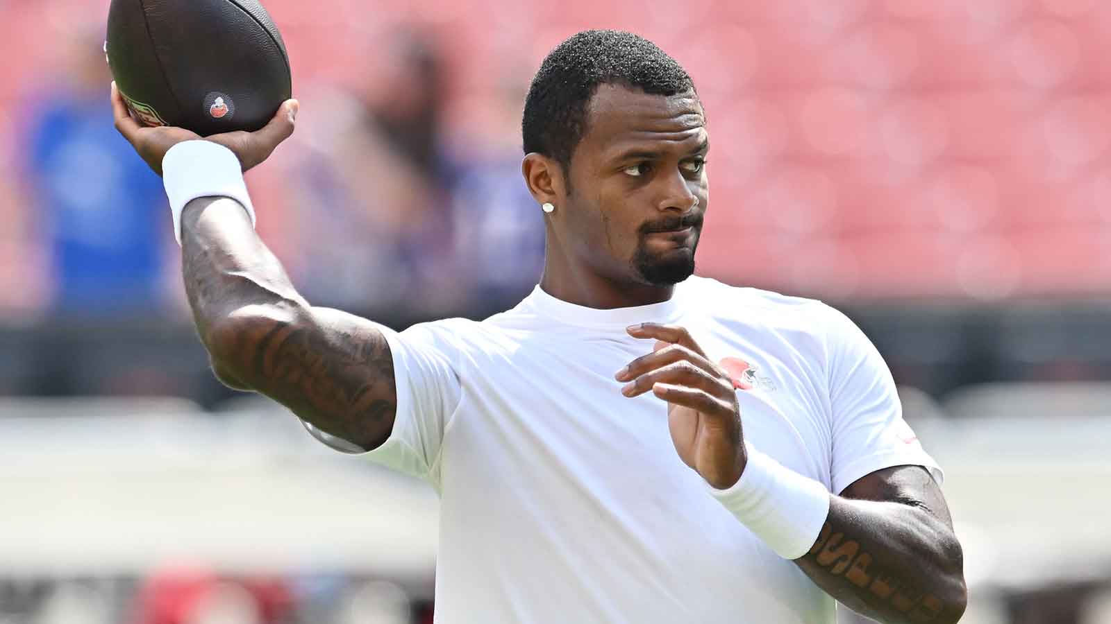 Skip Bayless makes feelings extremely clear on Shedeur Sanders-Deshaun Watson Browns QB competition
